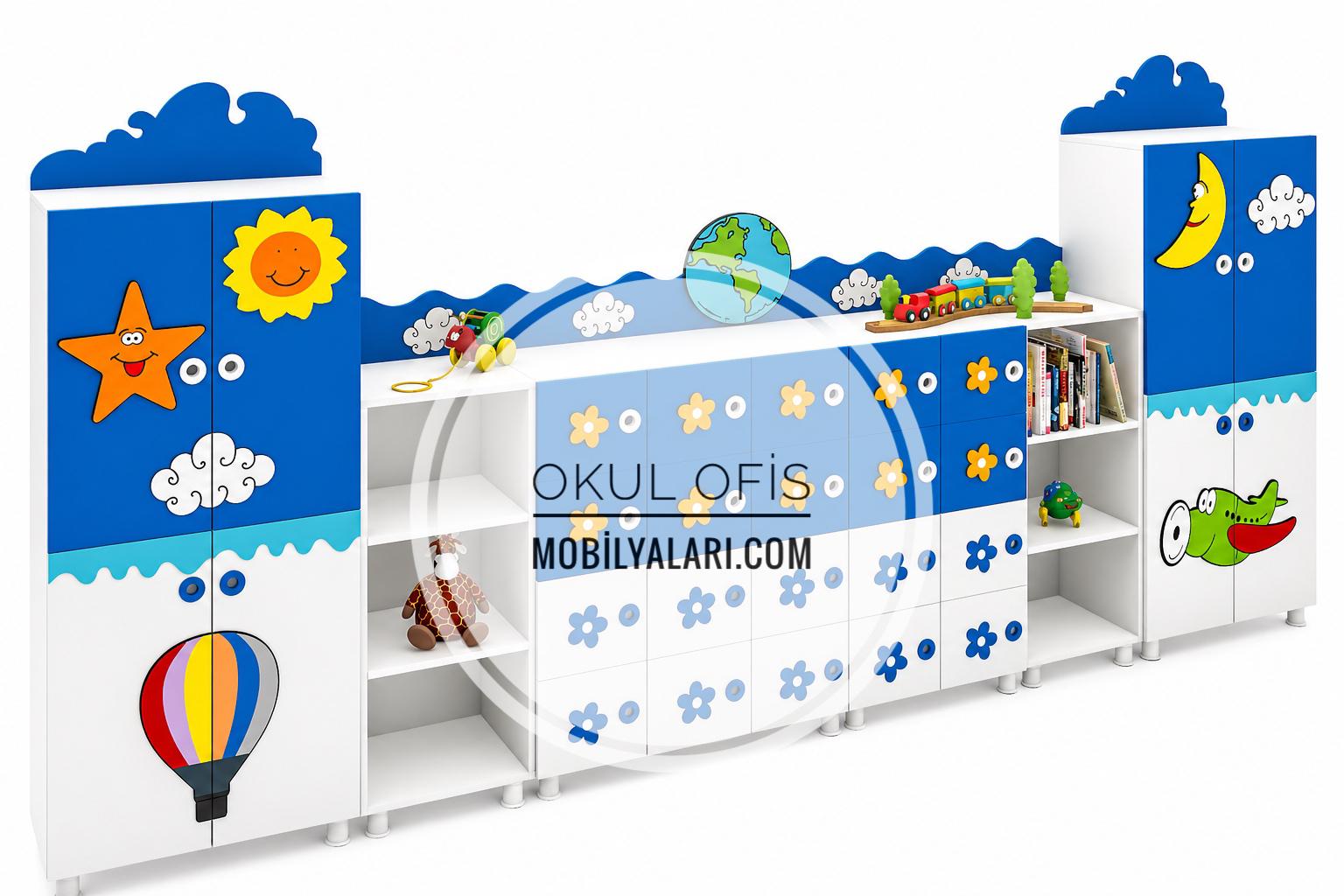 Dolap Seti Dünya Figürlü