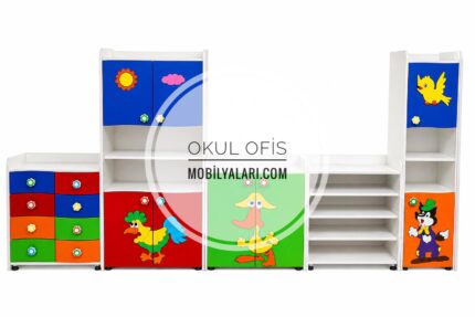 Dolap Seti Figürlü