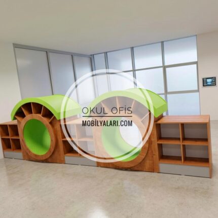 Modüler Modern Kütüphane: Eğitim Alanlarına Uygun!