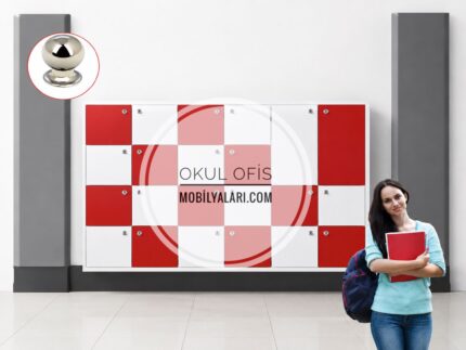 Öğrenci Dolabı 20 Kapaklı