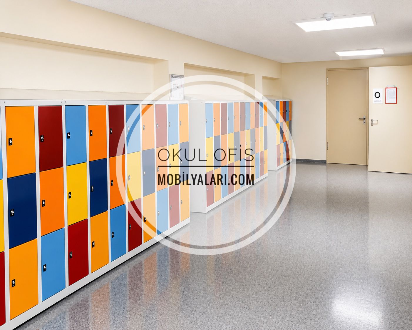 Okul İçin 30 Kişilik Dolap - Düzenli ve Kullanışlı