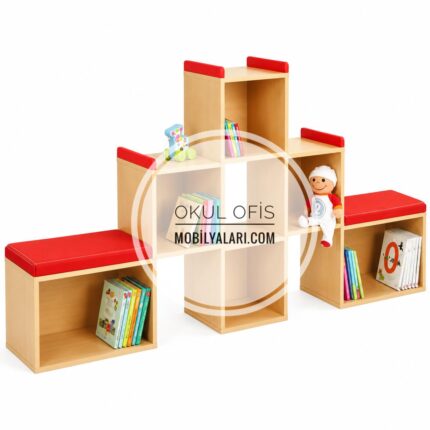 Tetris Dolap Grubu 1: 210x40x125 cm Geniş Depolama