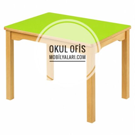 Ahşap Dikdörtgen Masa