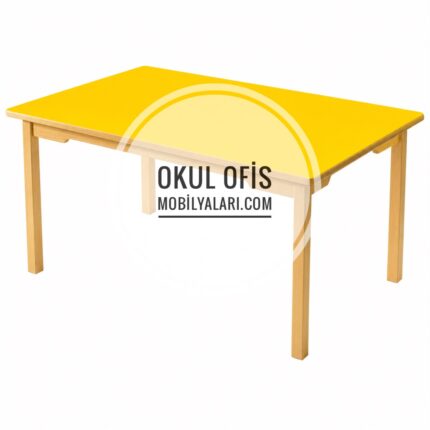Ahşap Dikdörtgen Masa